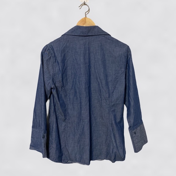 Zac & Rachel Denim Style Button Down Shirt - Picture 2 of 5